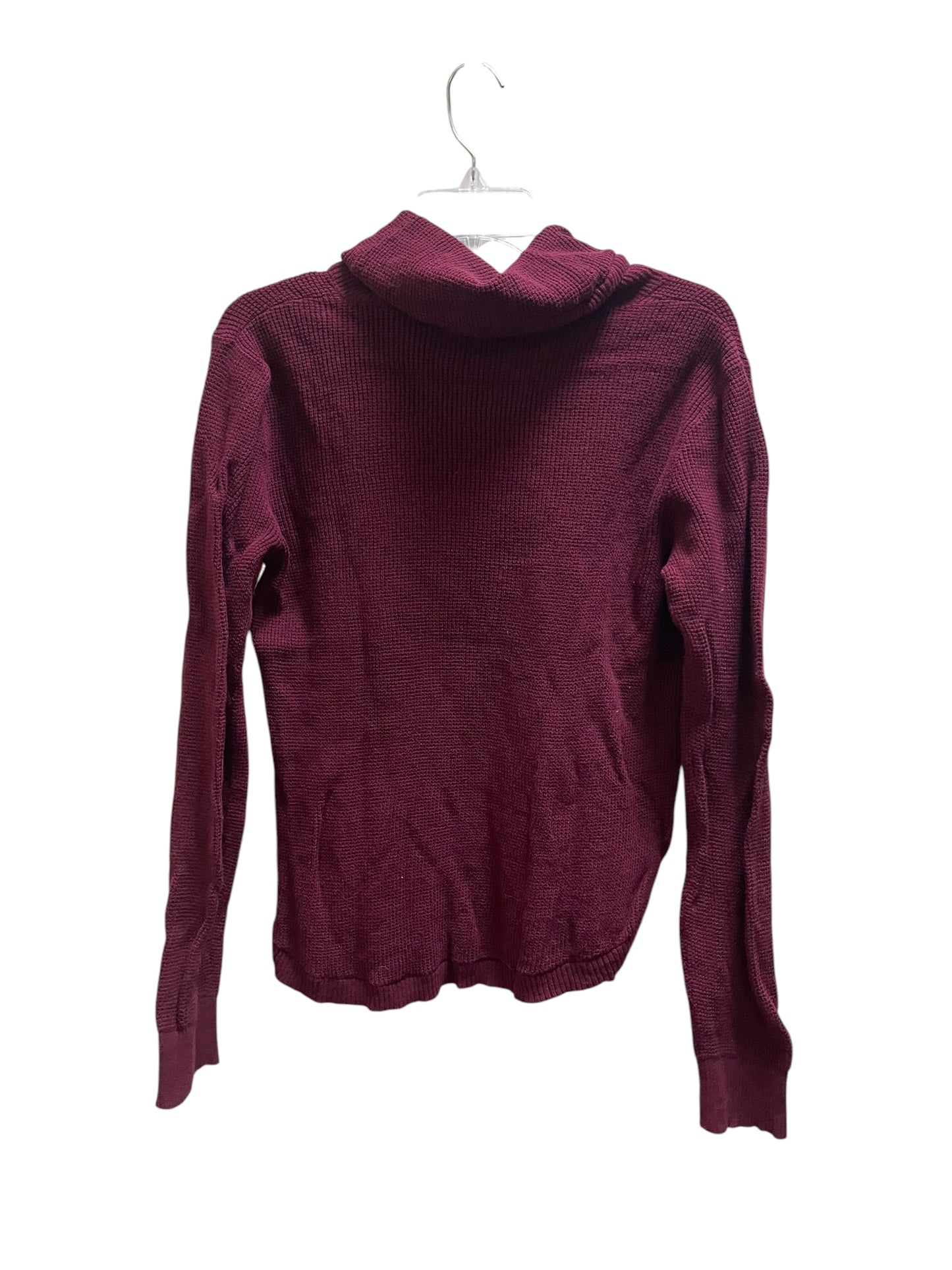 Sweater By Lauren By Ralph Lauren In Red, Size: L