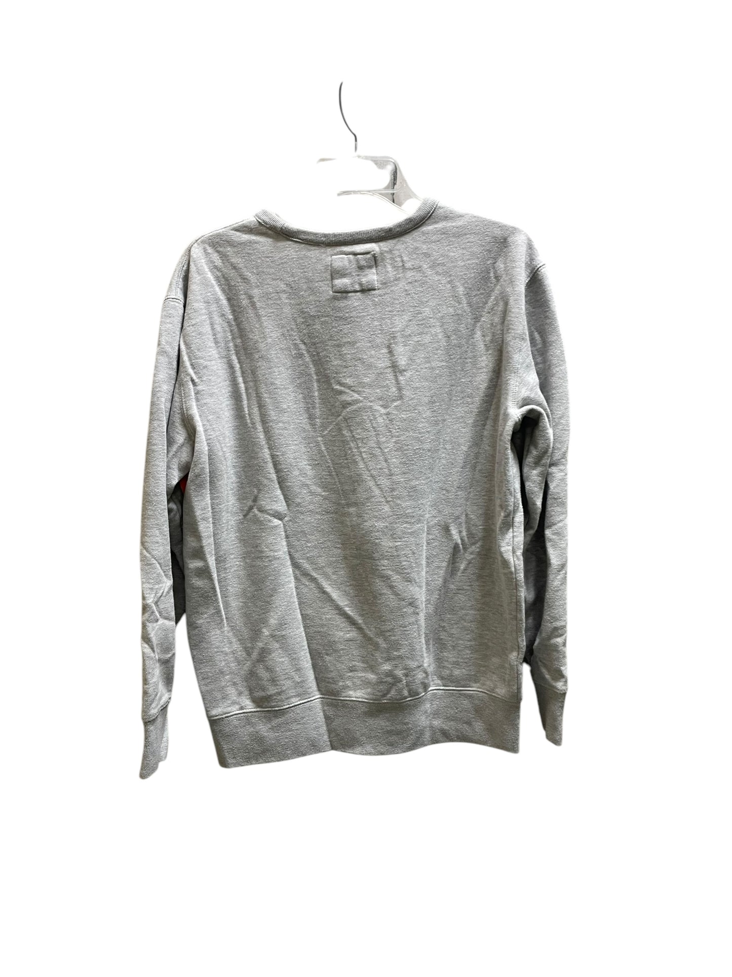 Sweatshirt Crewneck By Express In Grey, Size: M