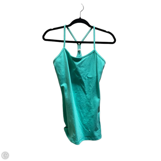 Athletic Tank Top By Lululemon In Teal, Size: 8
