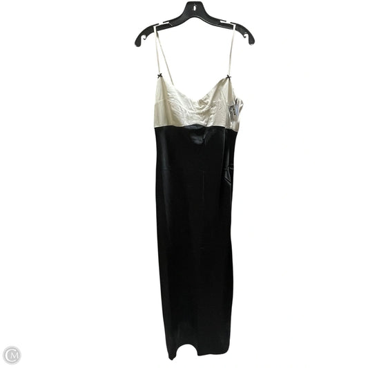Dress Party Long By Abercrombie And Fitch In Black, Size: M