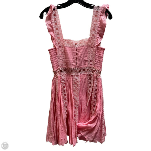 Dress Casual Short By Free People In Pink, Size: Xs