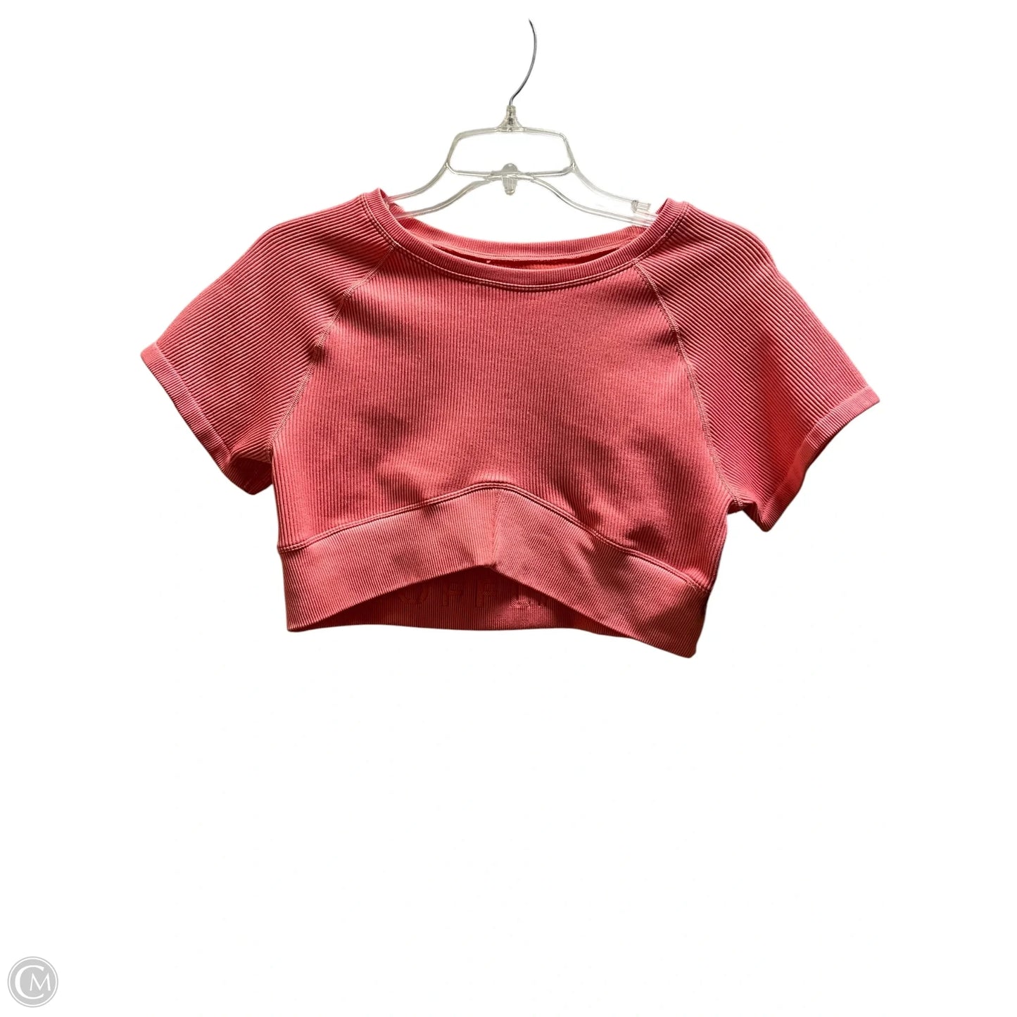 Athletic Top Short Sleeve By Offline By Aerie In Pink, Size: Xl