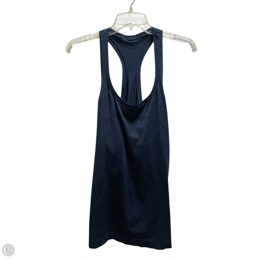 Athletic Tank Top By Lululemon In Navy, Size: L