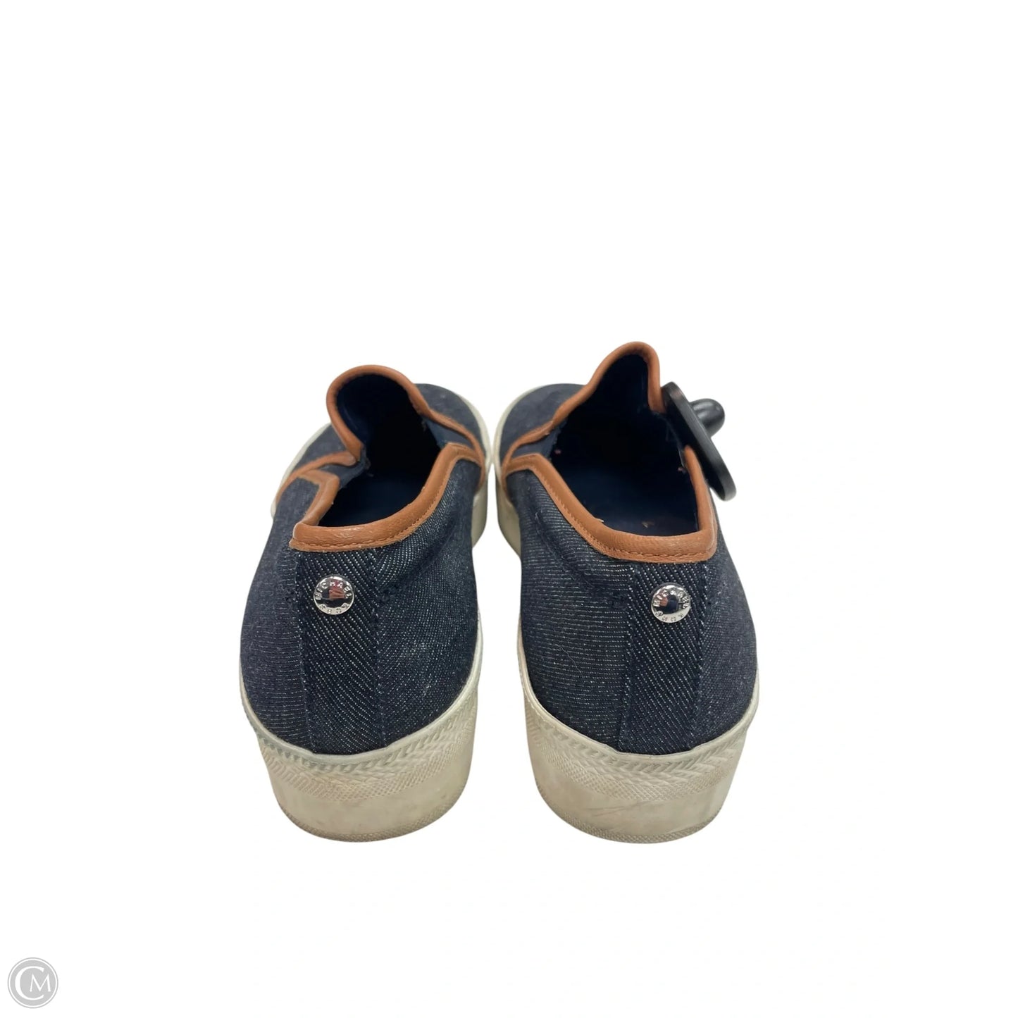 Shoes Sneakers Platform By Michael By Michael Kors In Blue Denim, Size: 7