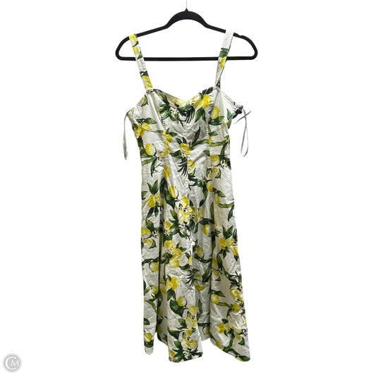 Dress Casual Midi By Avec Les Filles In White, Size: Xs