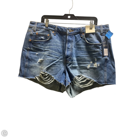 Shorts By Universal Thread In Blue Denim, Size: 16