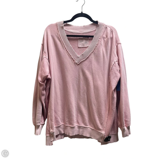 Sweatshirt Collar By Aerie In Pink, Size: Xs