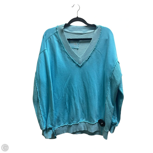 Sweatshirt Collar By Aerie In Blue, Size: Xs