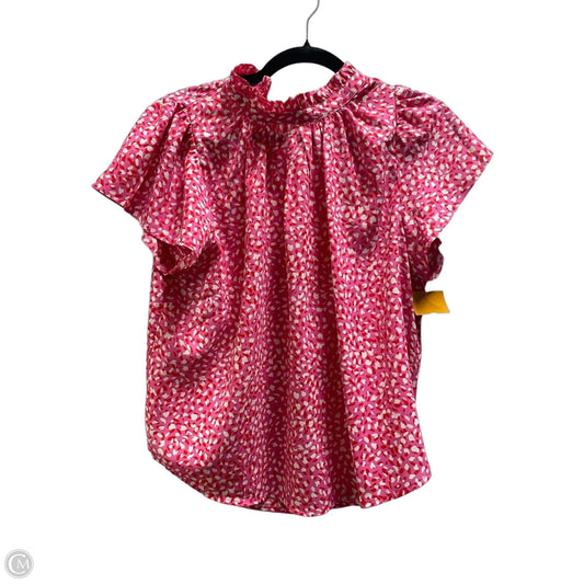 Top Short Sleeve By Thml In Pink, Size: Xs