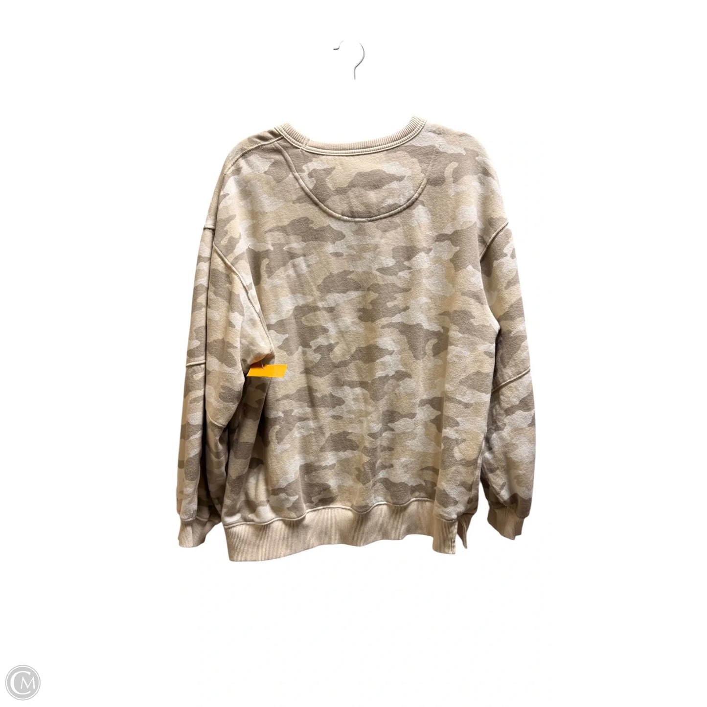 Sweatshirt Crewneck By Aerie In Tan, Size: S