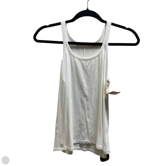 Athletic Tank Top By Lululemon In White, Size: S