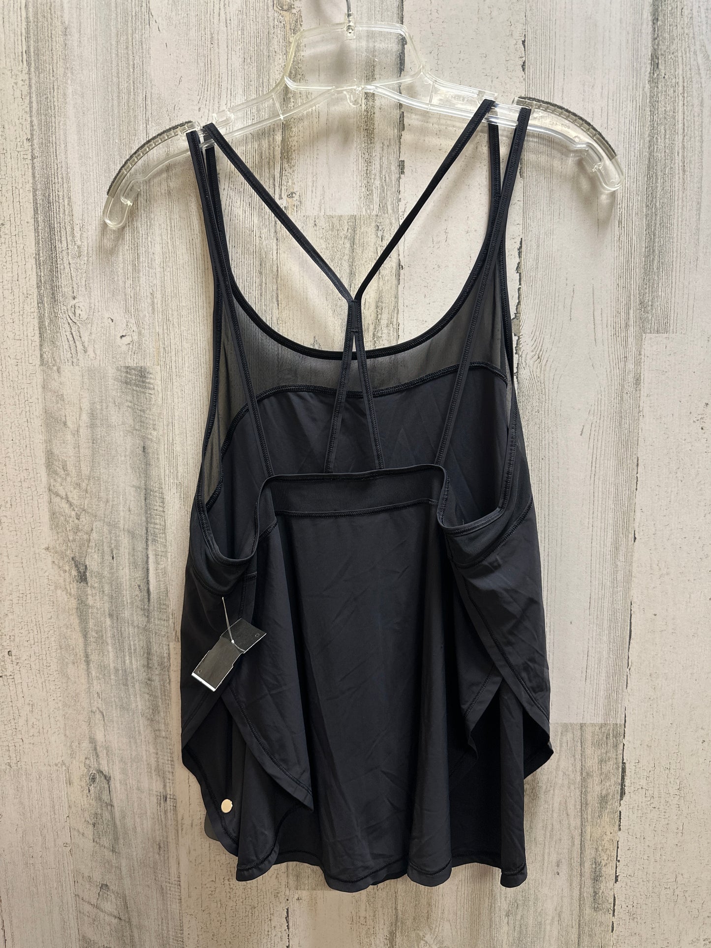 Black Athletic Tank Top Lululemon, Size S