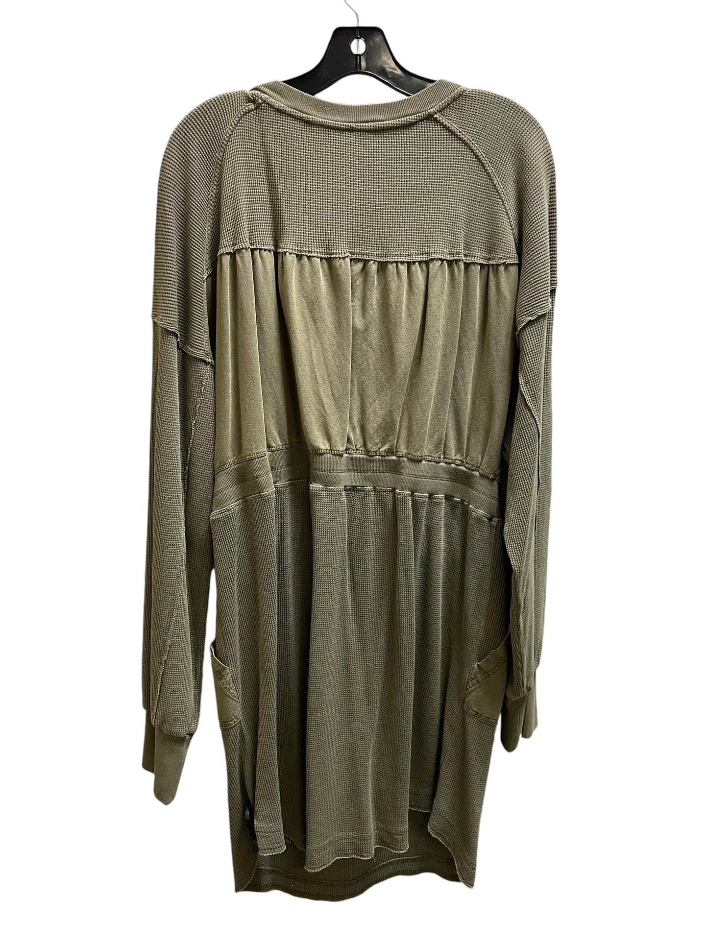 Dress Casual Short By Daily Practice By Anthropologie In Green, Size: L