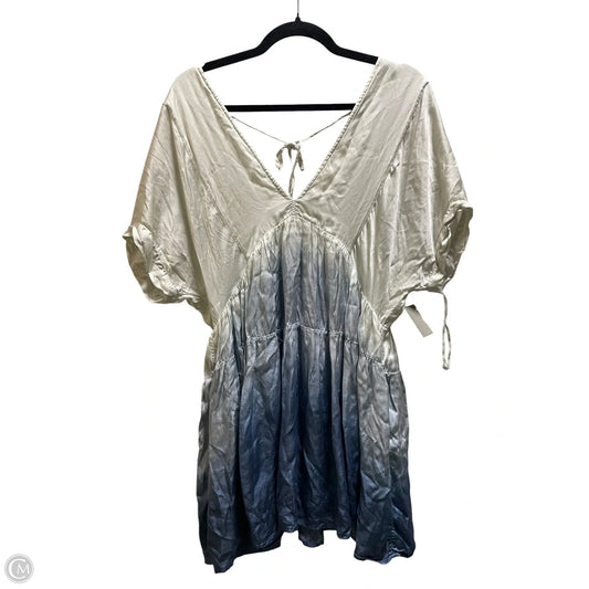 Dress Casual Short By Free People In Blue & Brown, Size: M