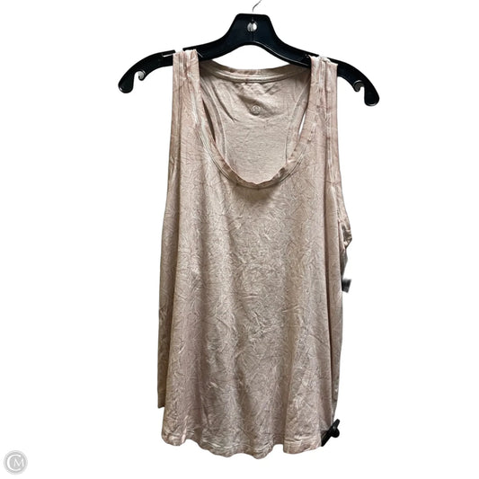 Athletic Tank Top By Lululemon In Pink, Size: S
