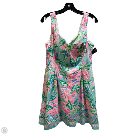 Dress Designer By Lilly Pulitzer In Multi-colored, Size: L