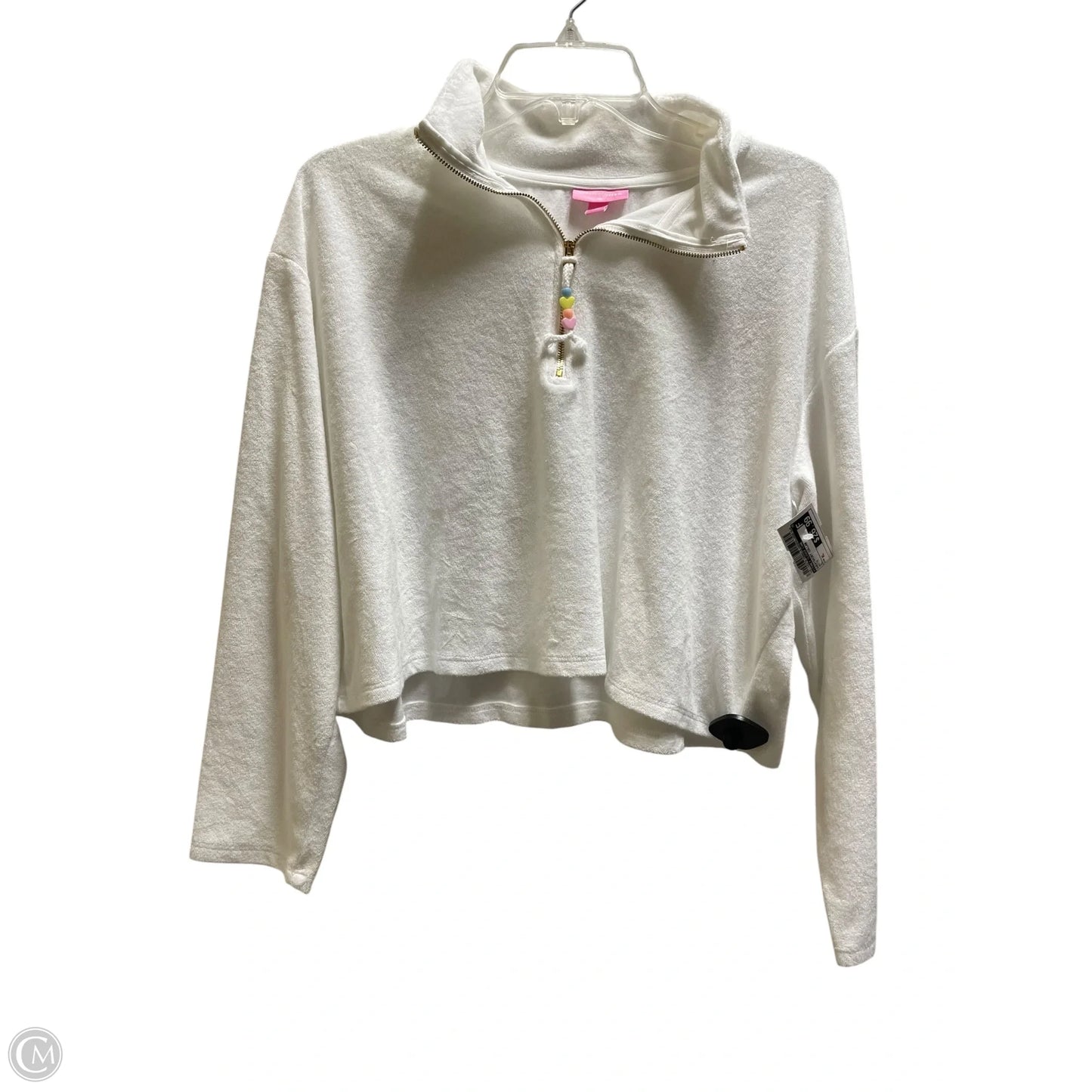 Sweatshirt Collar By Stoney Clover Lane In White, Size: Xl