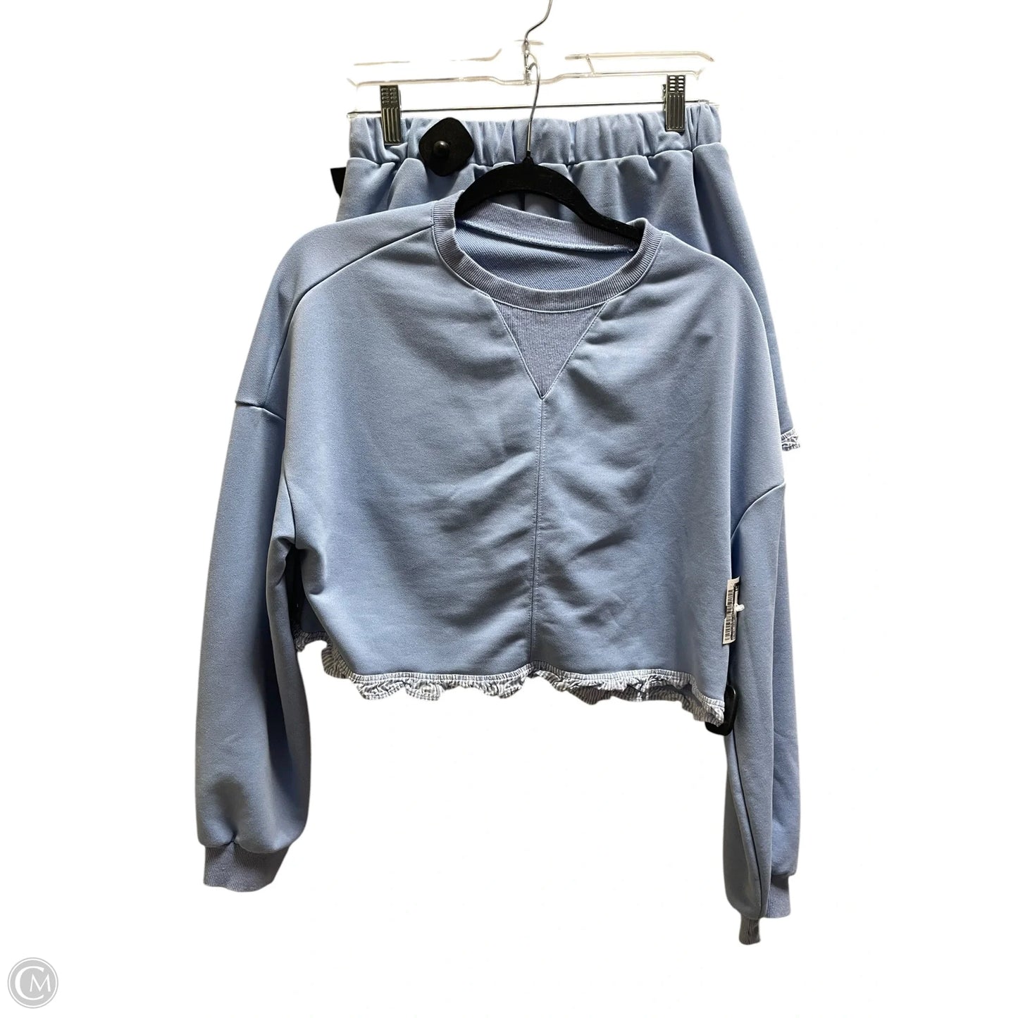 Skirt Set 2pc By Clothes Mentor In Blue, Size: S