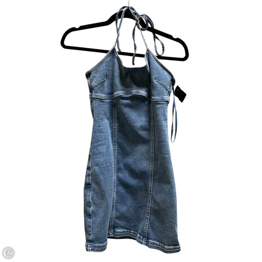 Dress Casual Short By Aerie In Blue Denim, Size: Xs