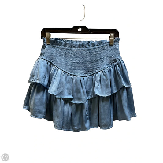 Skirt Mini & Short By Altard State In Blue, Size: M