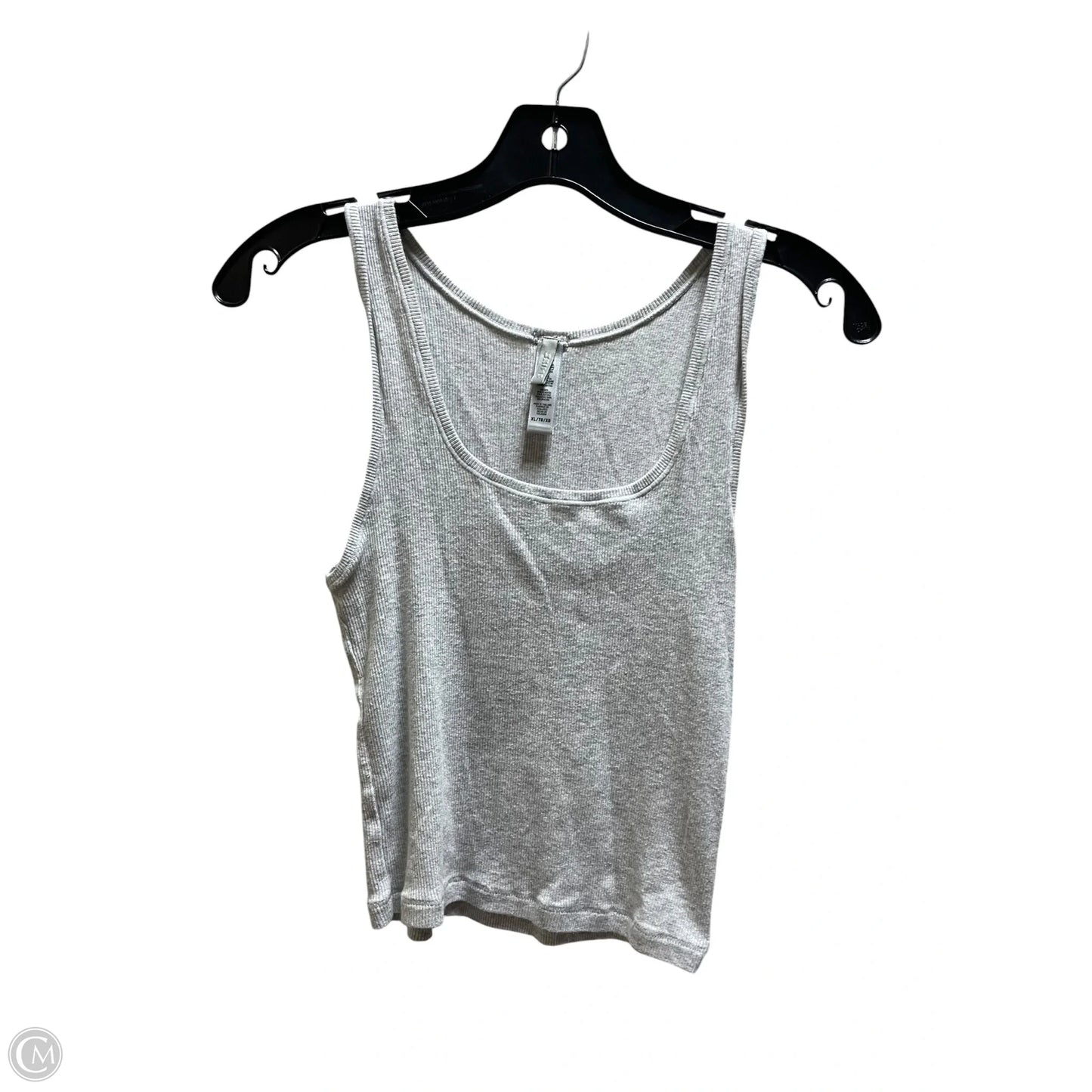 Top Sleeveless By Skims In Grey, Size: Xl