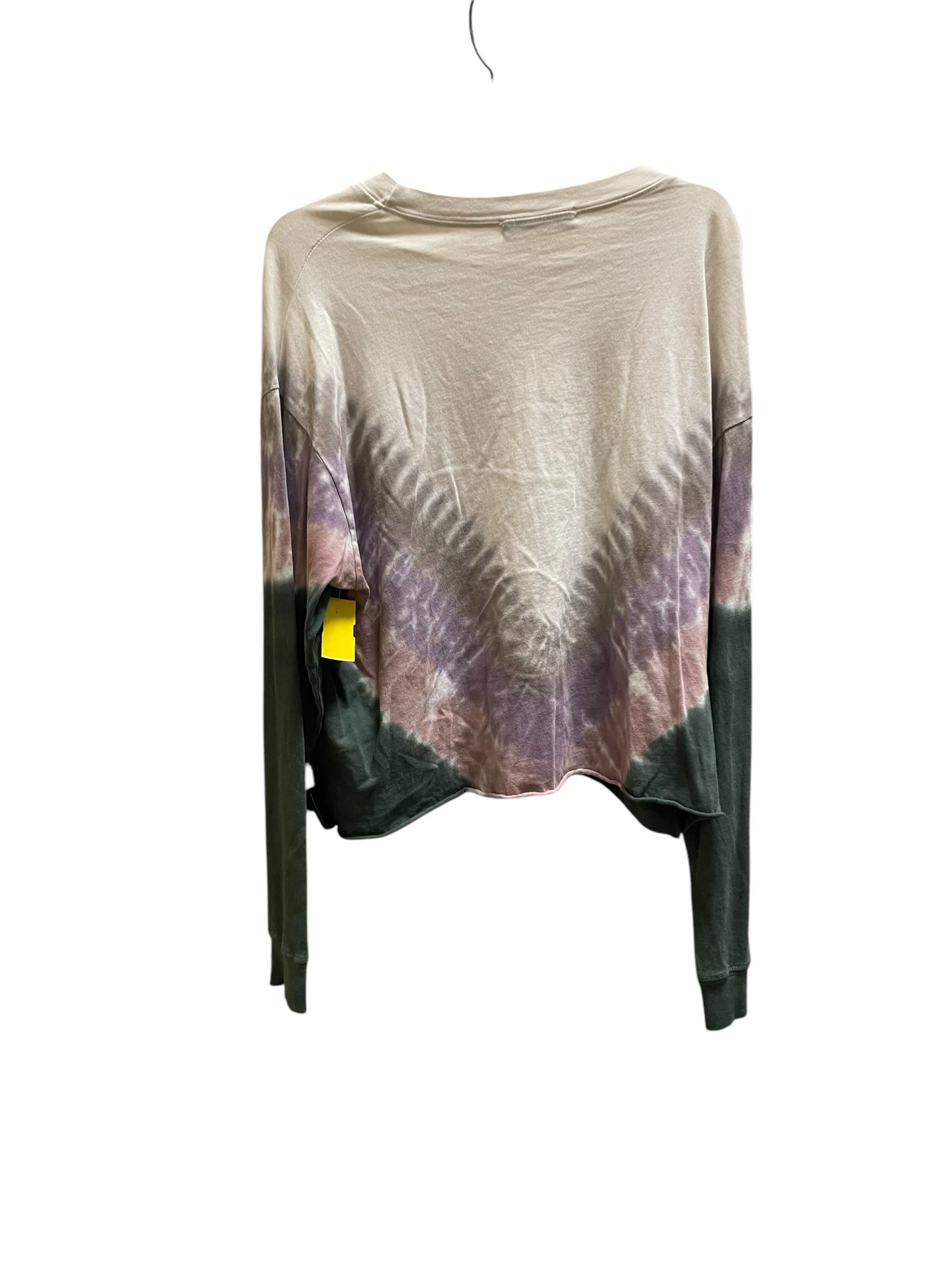 Top Long Sleeve By Clothes Mentor In Tie Dye Print, Size: M