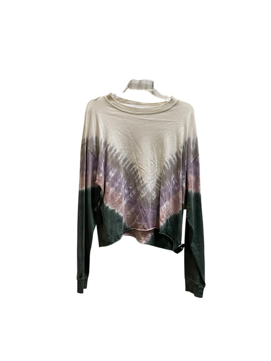 Top Long Sleeve By Clothes Mentor In Tie Dye Print, Size: M