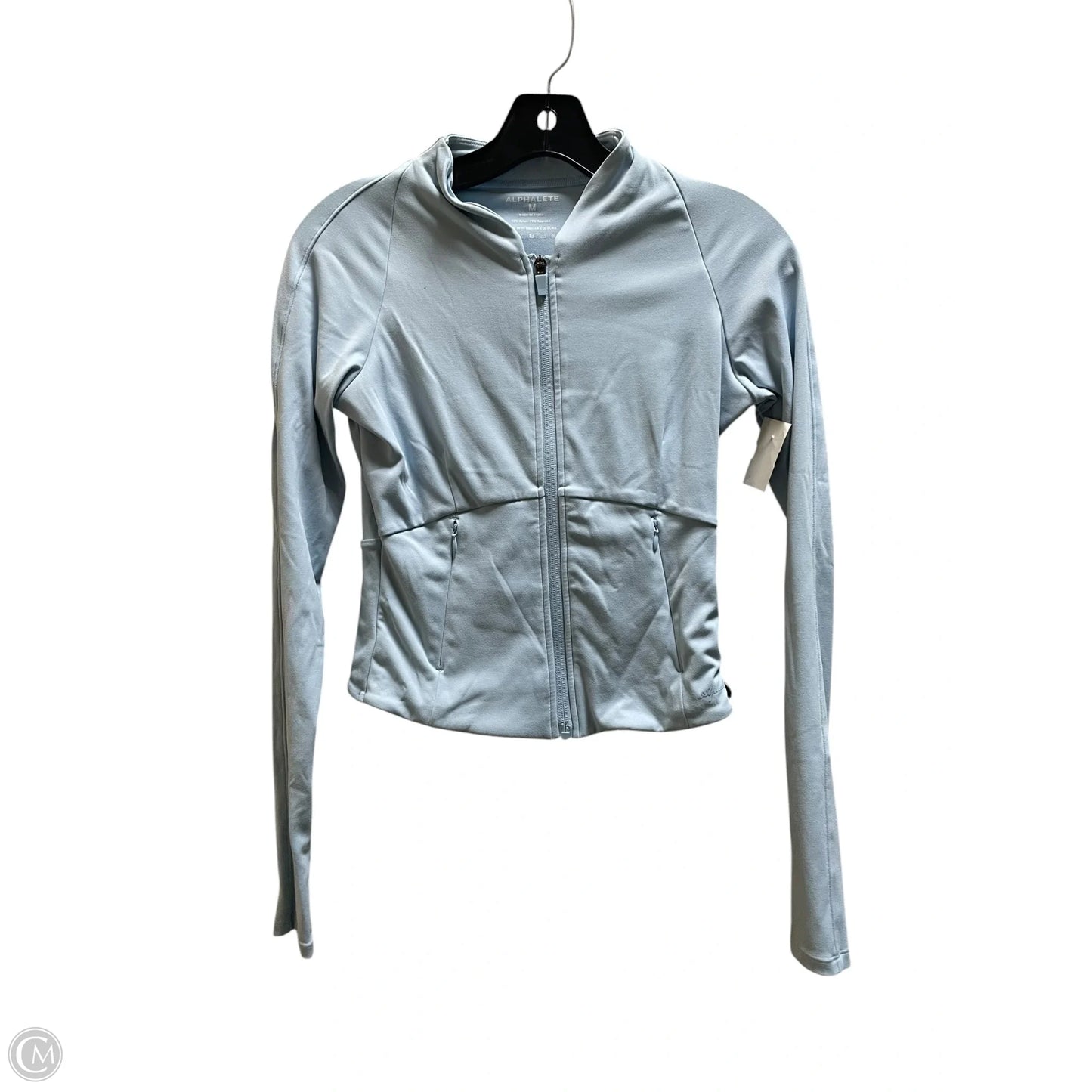 Athletic Sweatshirt Collar By Alphalete In Blue, Size: M