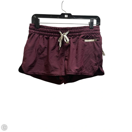 Athletic Shorts By Vuori In Maroon, Size: M
