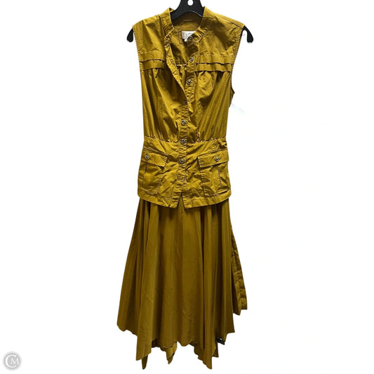 Dress Casual Maxi By Anthropologie In Green, Size: S