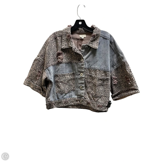 Top Short Sleeve By Pol In Multi-colored, Size: S