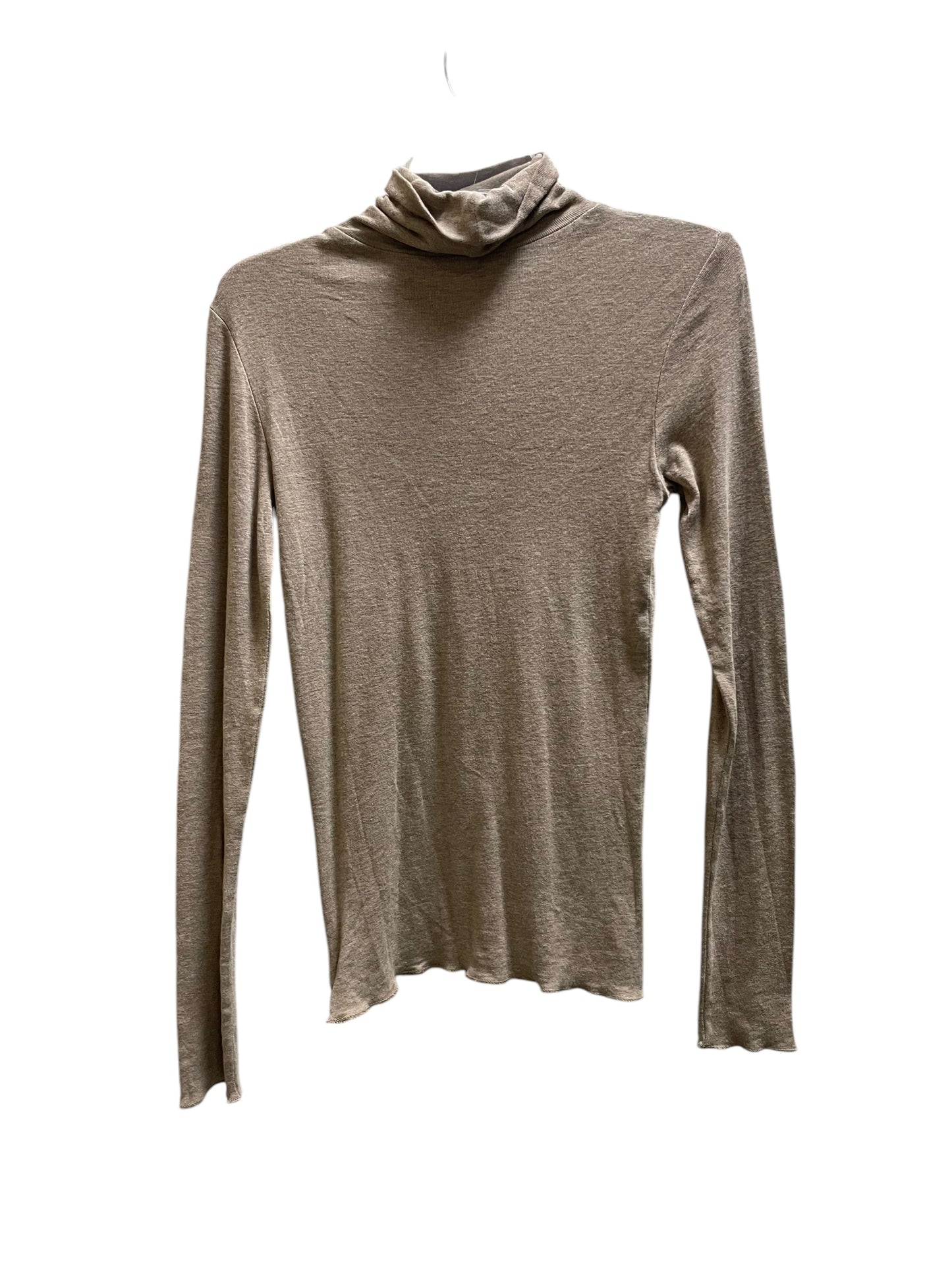 Top Long Sleeve By Polo Ralph Lauren In Brown, Size: M