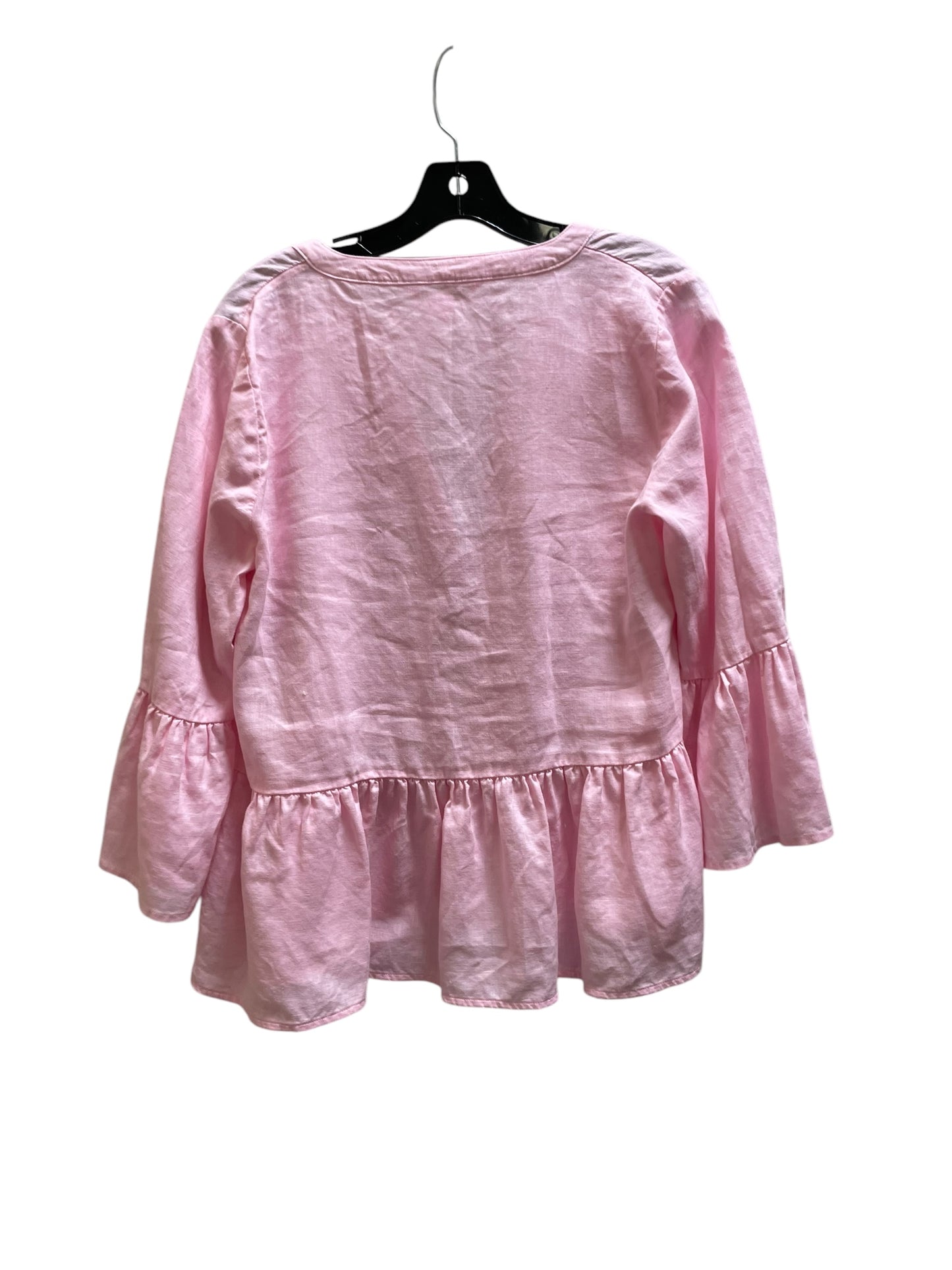 Top Long Sleeve By Lilly Pulitzer In Pink, Size: M