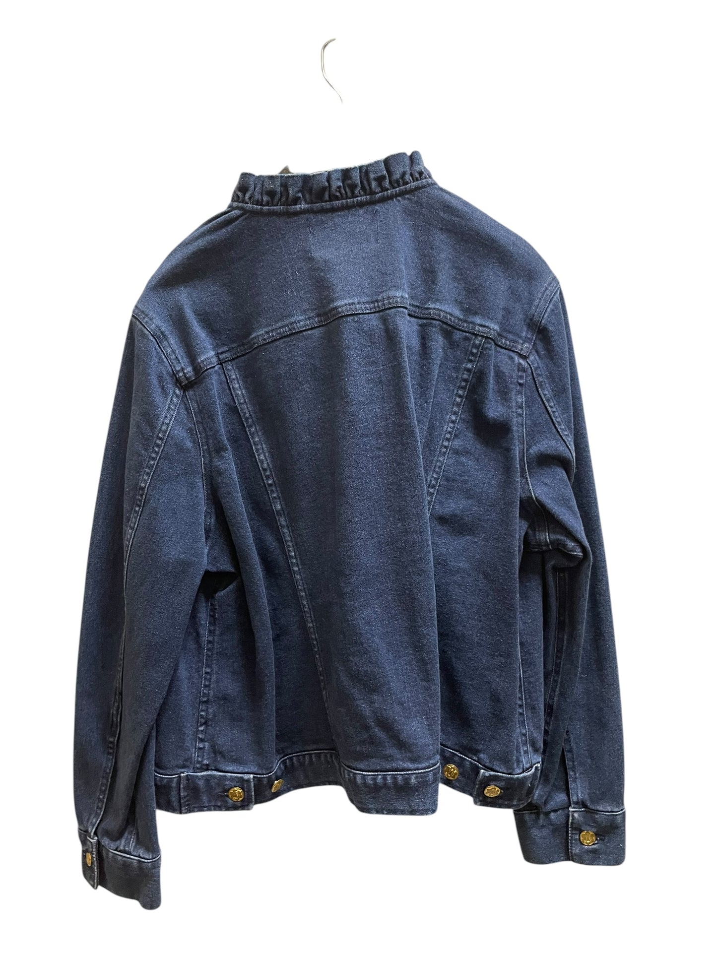 Jacket Denim By Draper James In Blue Denim, Size: 2x