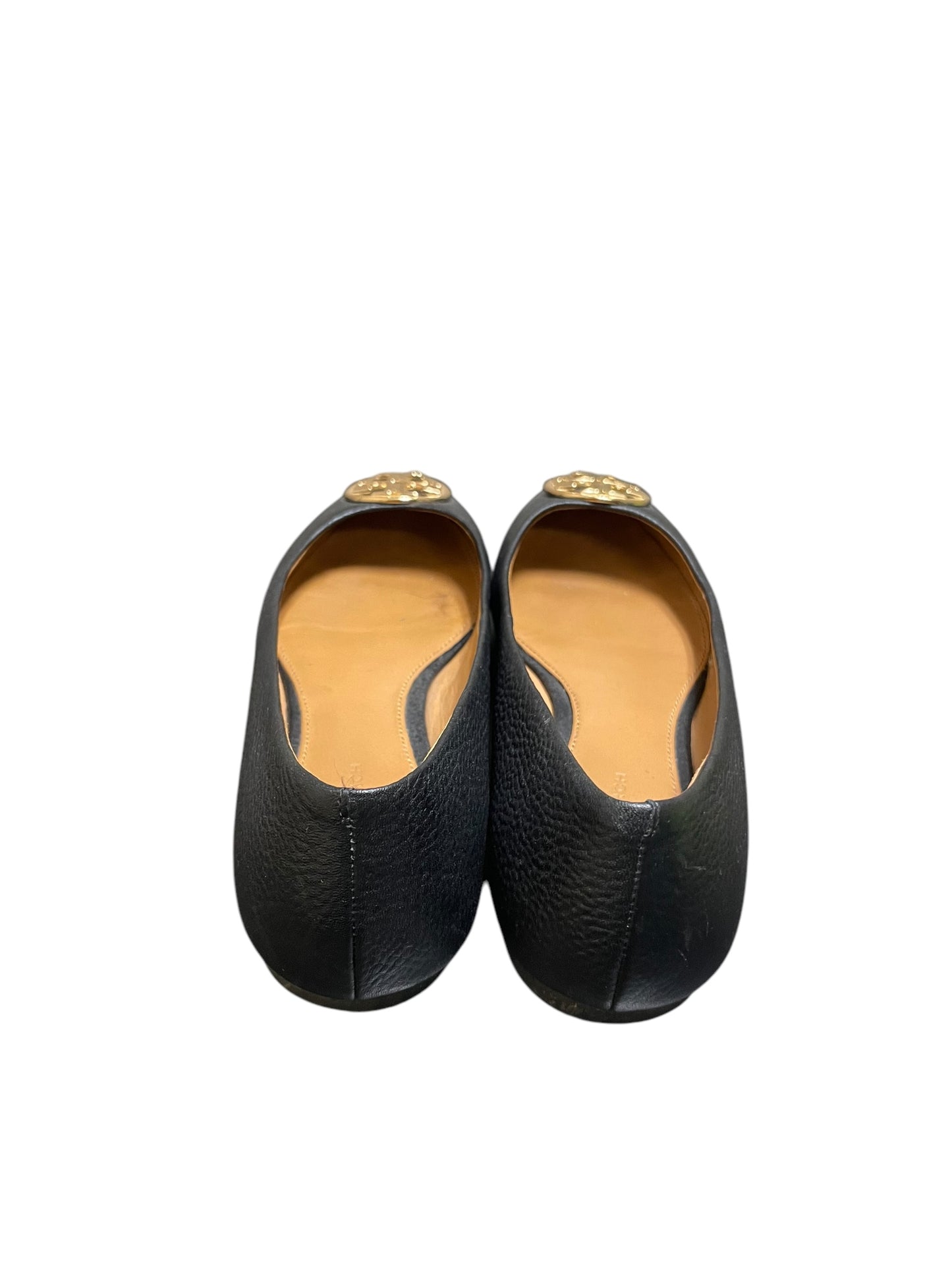 Shoes Flats By Tory Burch In Black, Size: 7.5