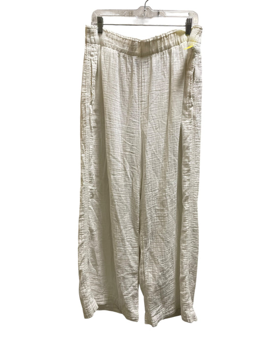 Pants Linen By Gap In White, Size: L