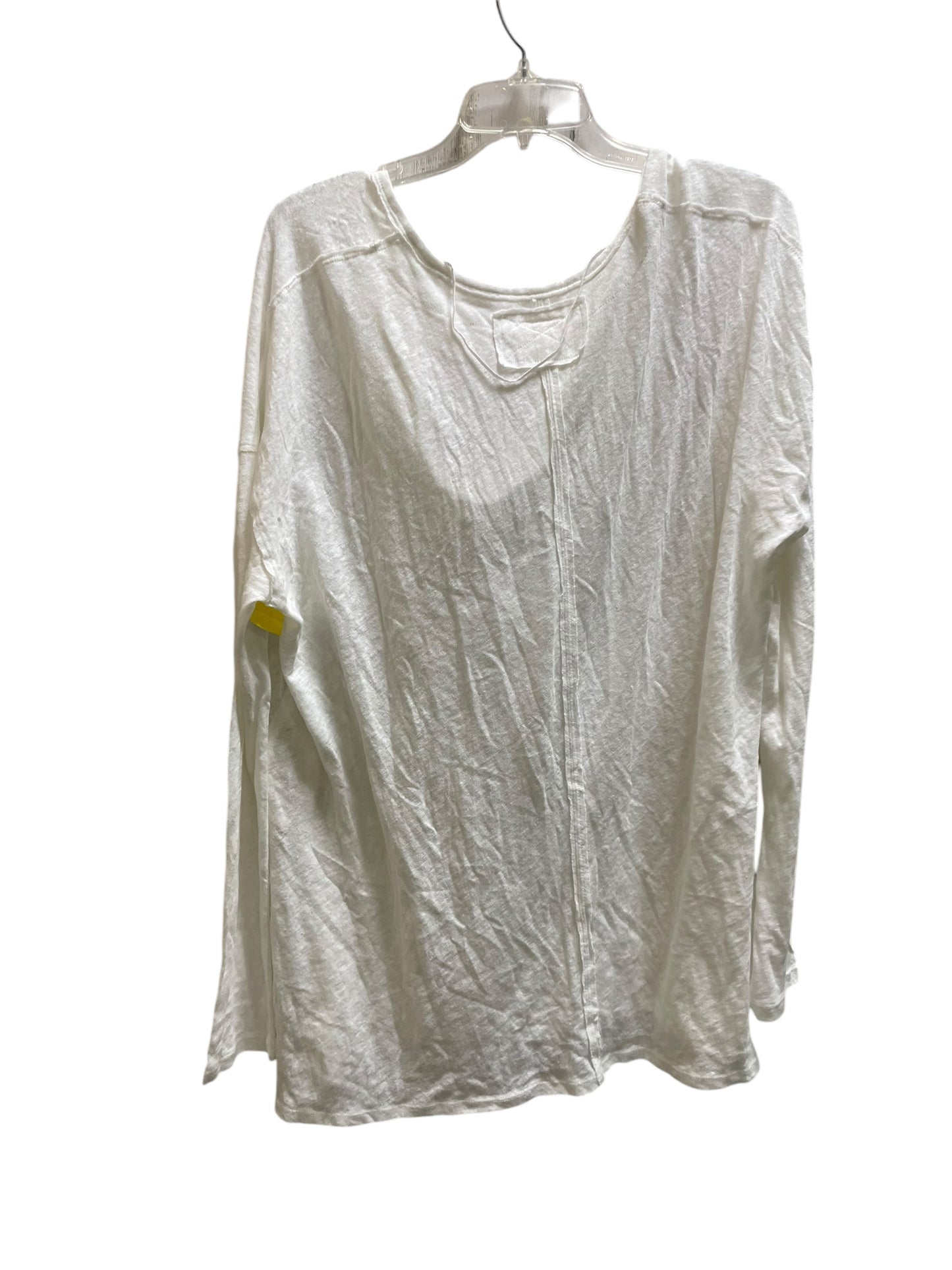 Top Long Sleeve By We The Free In White, Size: L