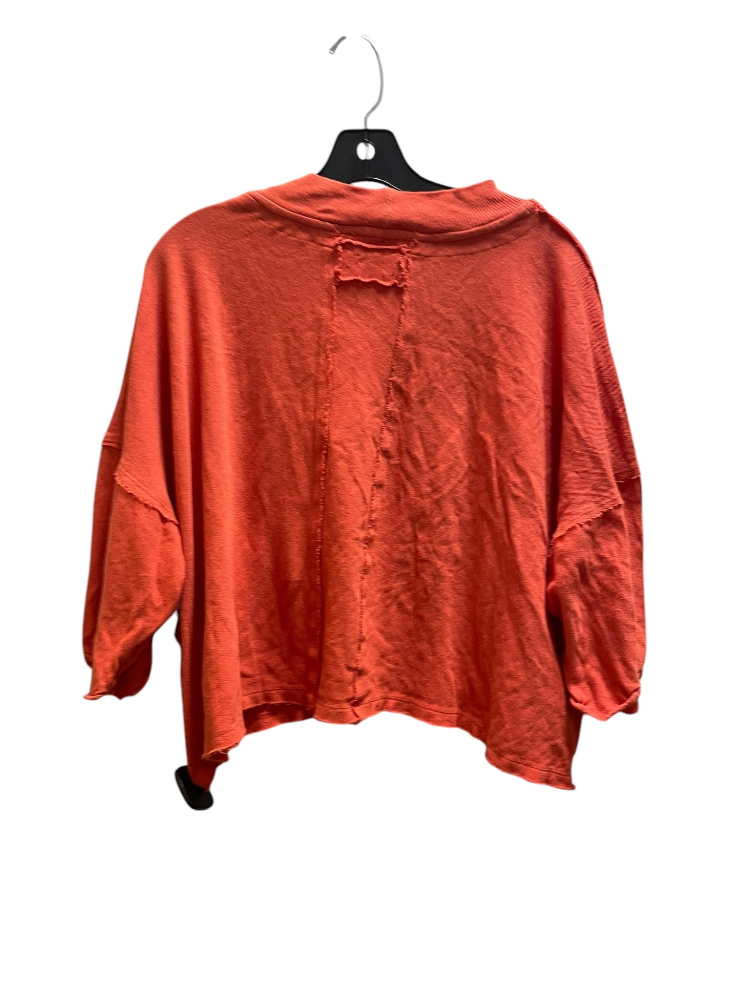 Top Short Sleeve By We The Free In Orange, Size: L