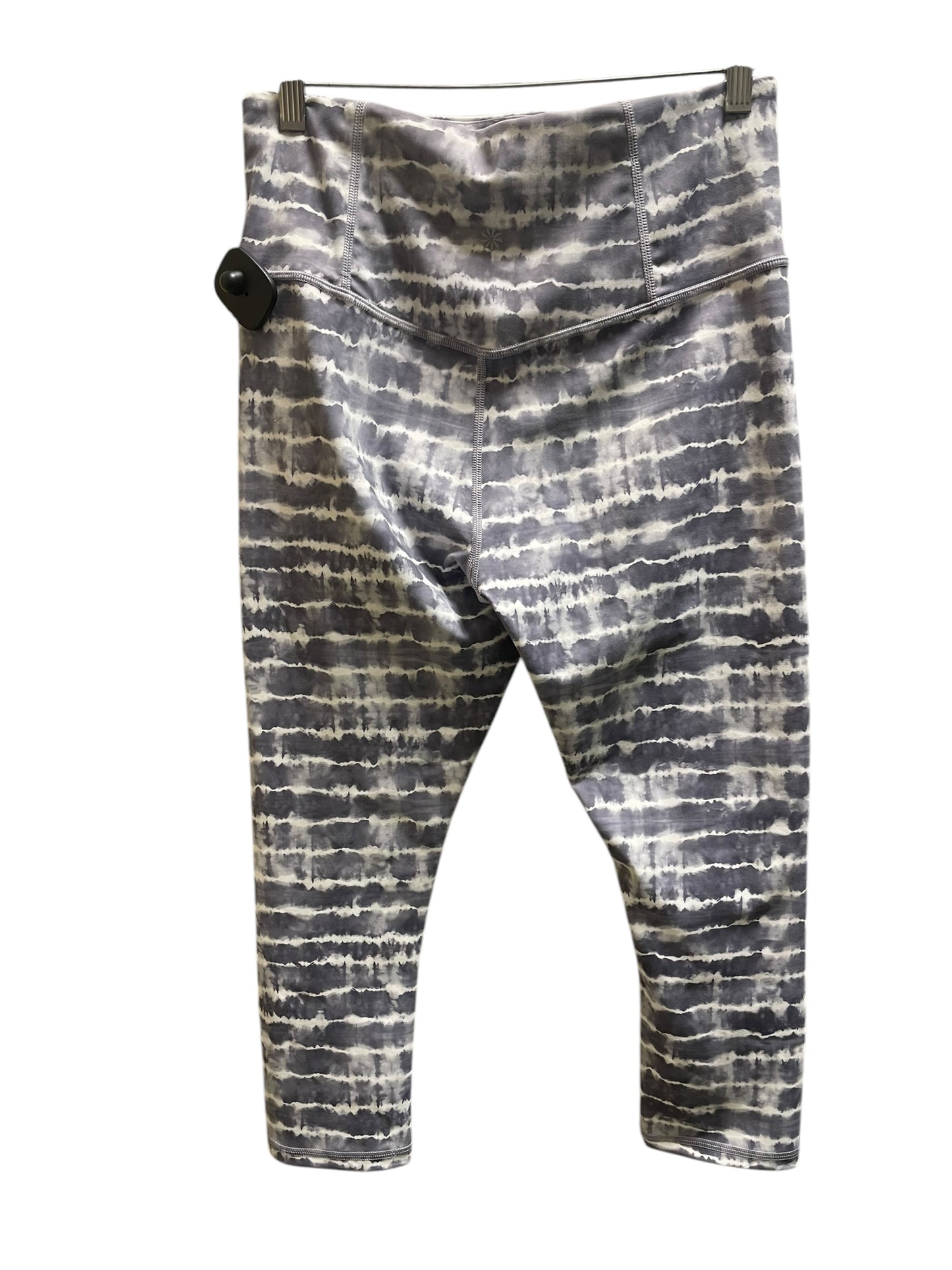 Athletic Leggings By Athleta In Grey, Size: M