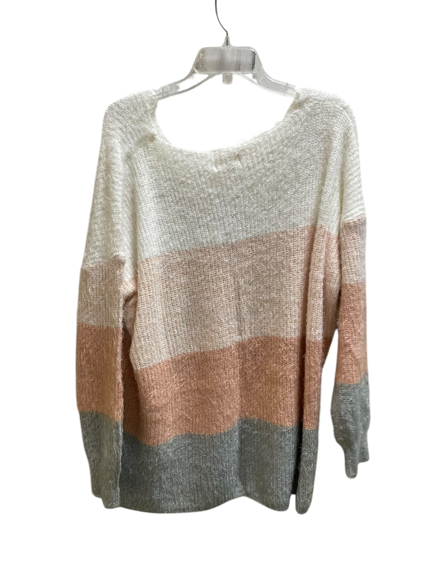 Sweater By Clothes Mentor In Pink, Size: 2x