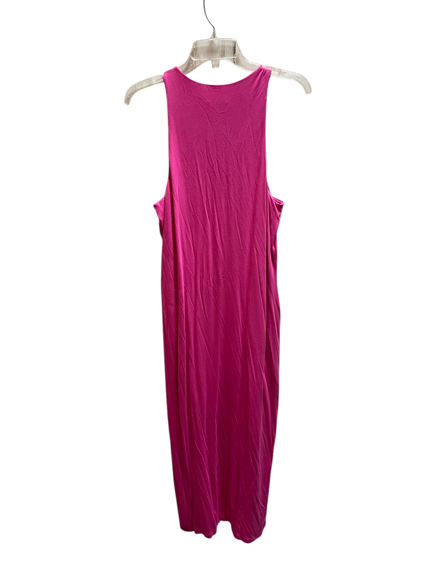 Dress Casual Maxi By Good American In Pink, Size: 2x