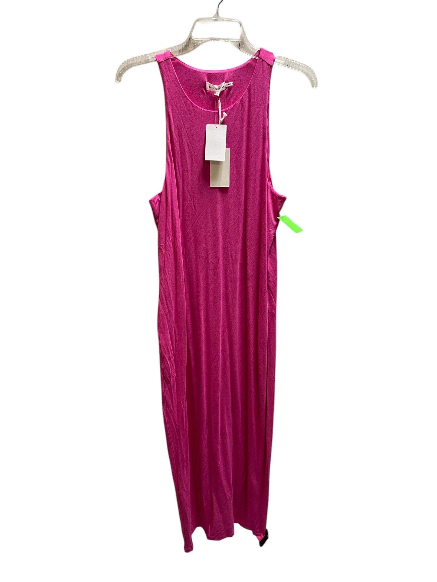 Dress Casual Maxi By Good American In Pink, Size: 2x