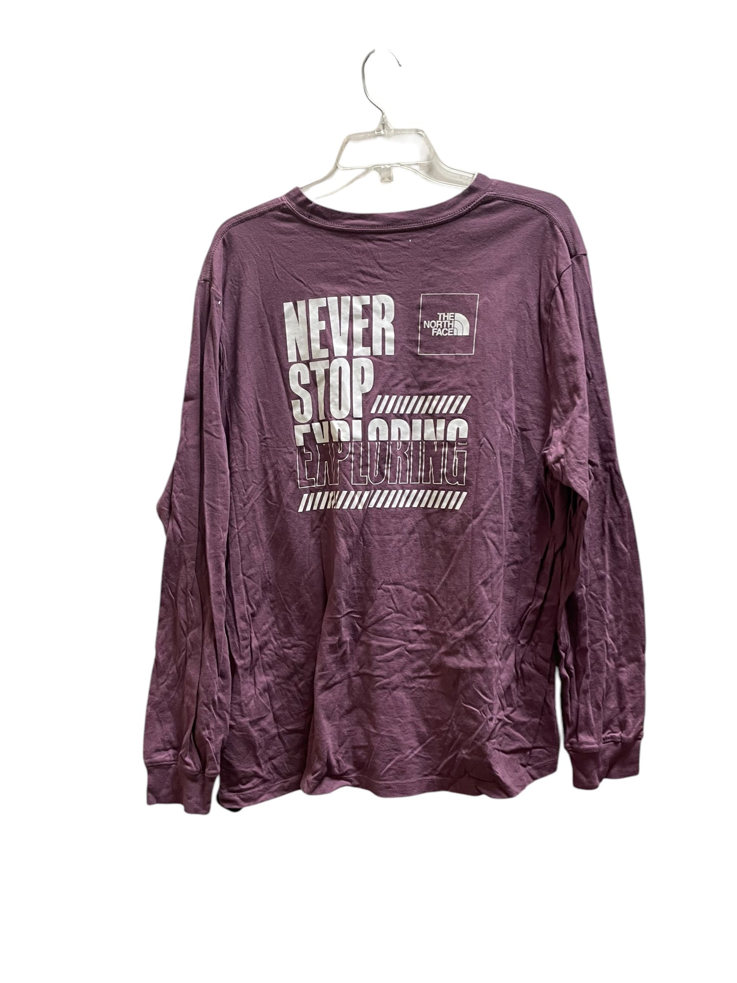 Top Long Sleeve By The North Face In Purple, Size: 2x