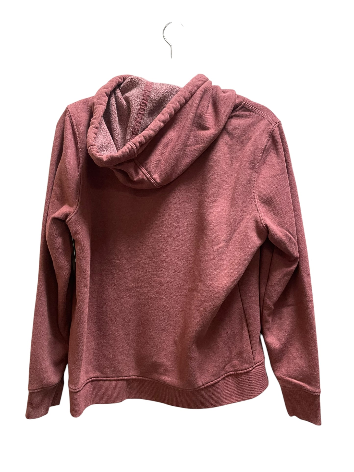 Sweatshirt Hoodie By Carhartt In Maroon, Size: M