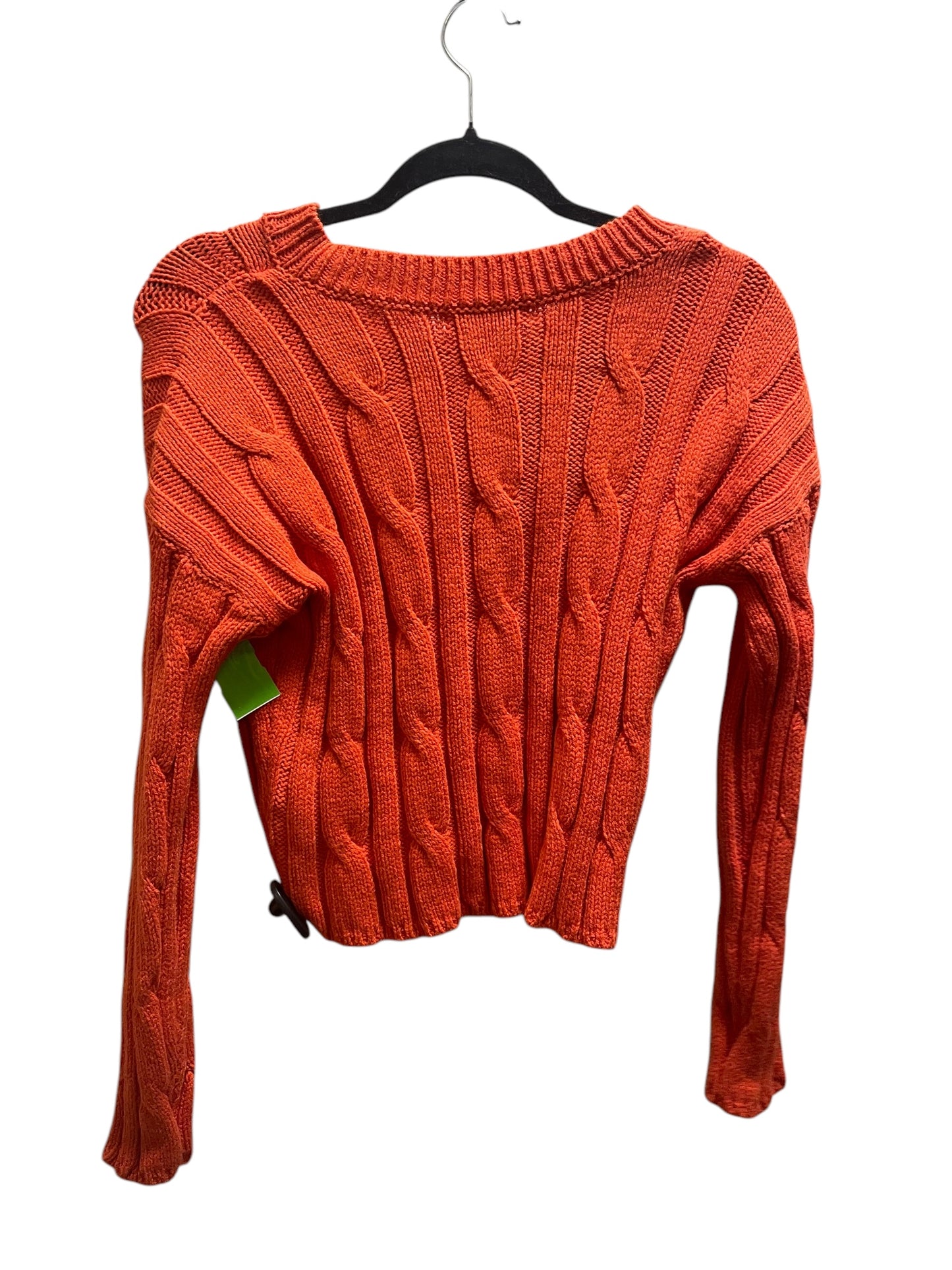 Sweater By Madewell In Orange, Size: Xs