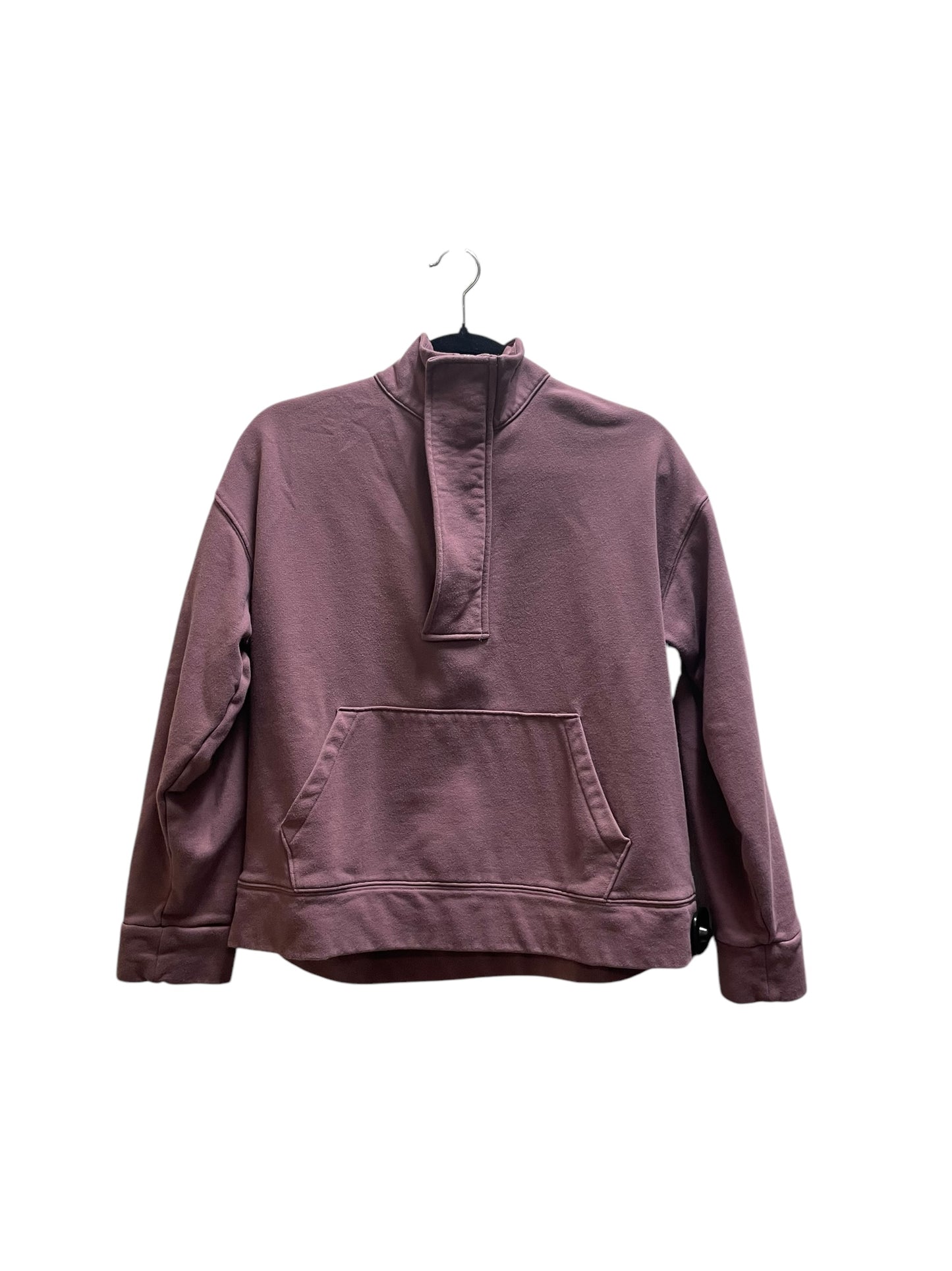 Sweatshirt Collar By A New Day In Purple, Size: M