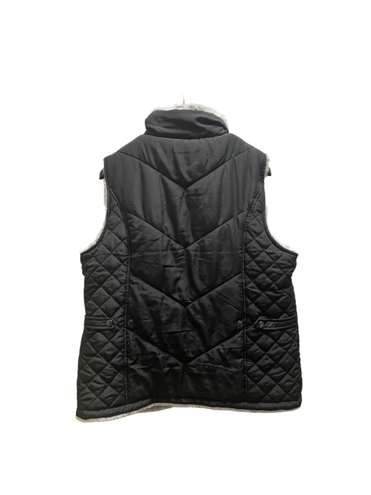 Vest Puffer & Quilted By Clothes Mentor In Black, Size: M