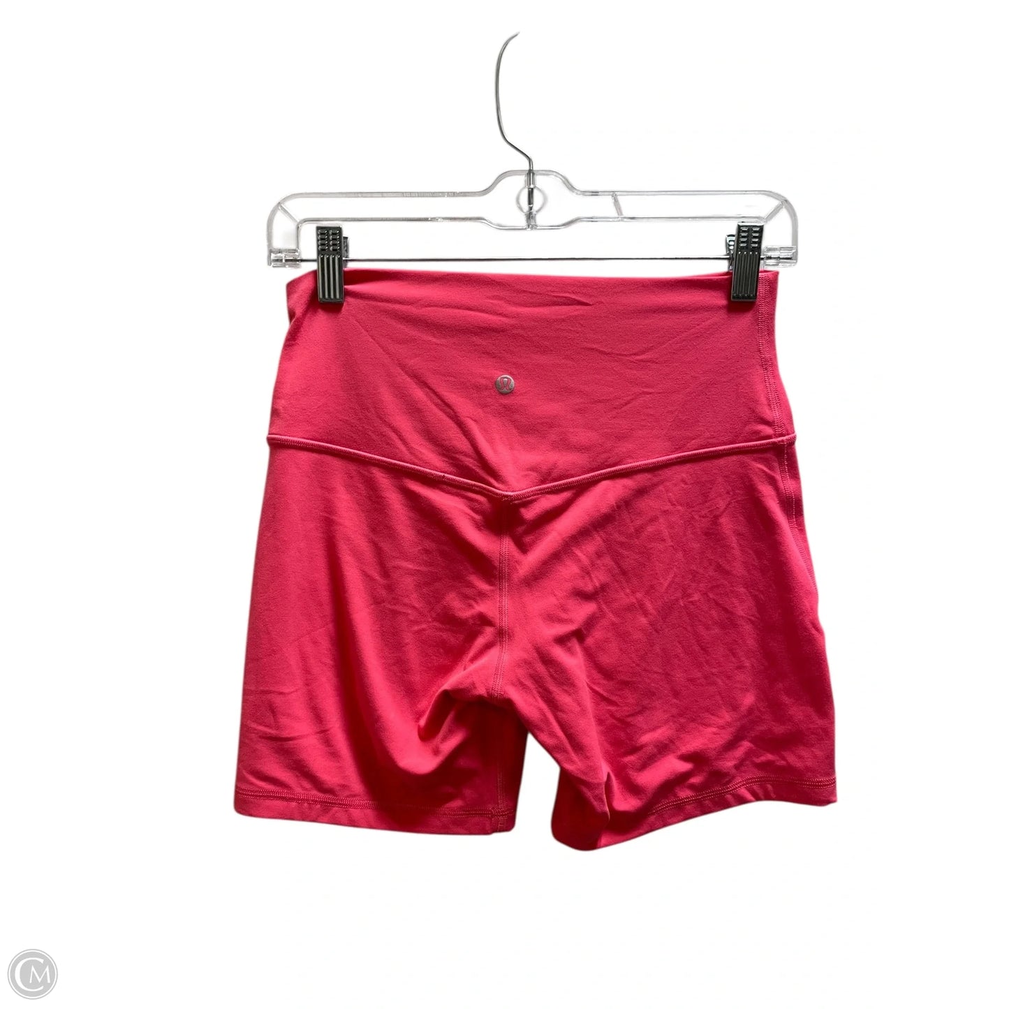 Athletic Shorts By Lululemon In Pink, Size: 8