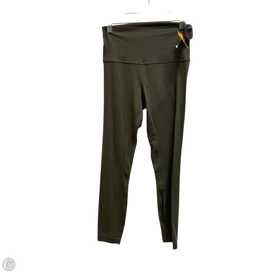 Athletic Leggings By Lululemon In Green, Size: 4