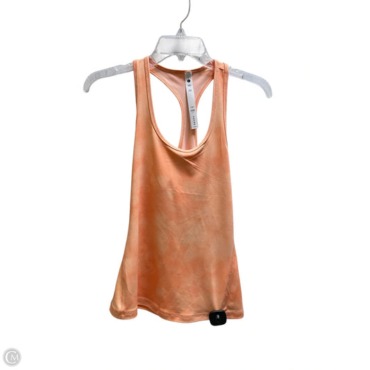 Athletic Tank Top By Clothes Mentor In Orange, Size: S